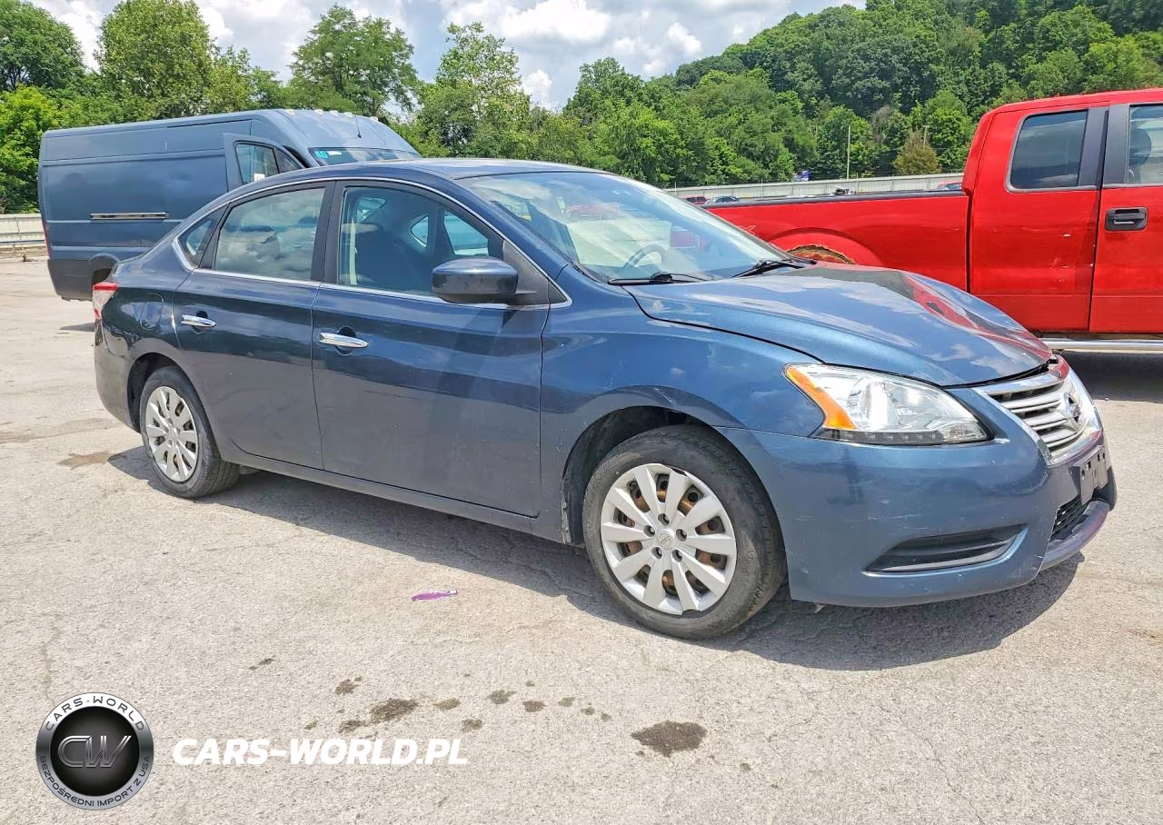 2013 Nissan Sentra S VIN:1N4AB7AP8DN909623 - 4