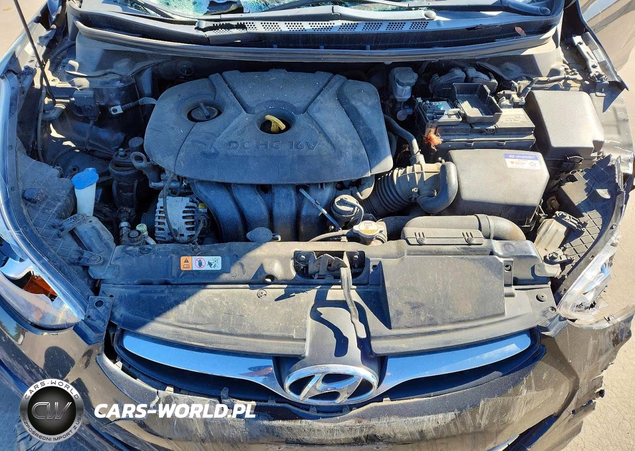 2013 Hyundai Elantra Gls VIN:KMHDH4AE4DU895076 - 11