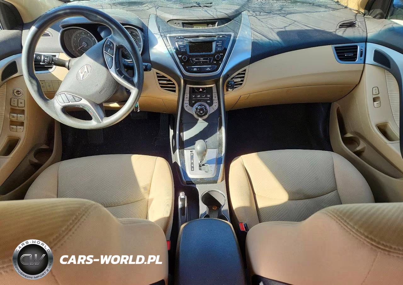 2013 Hyundai Elantra Gls VIN:KMHDH4AE4DU895076 - 8