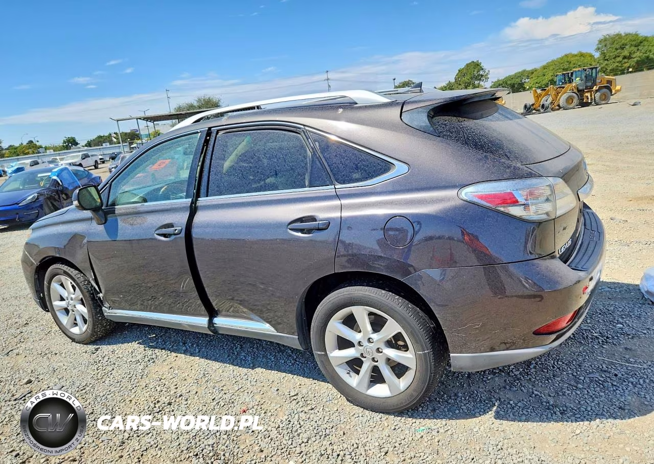 2010 Lexus Rx 350 VIN:2T2ZK1BA9AC007724 - 2