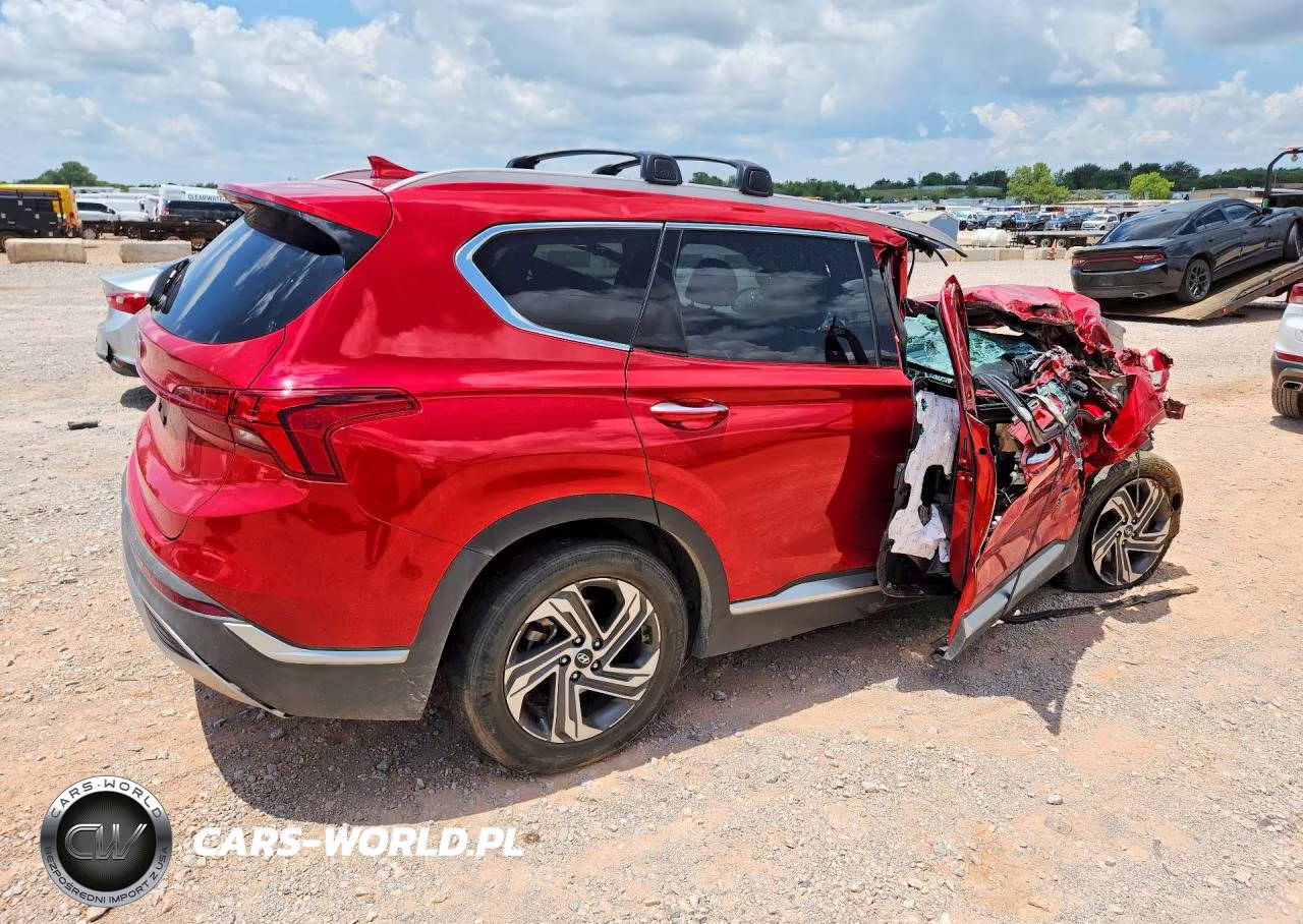 2022 Hyundai Santa Fe Sel VIN:5NMS34AJ2NH454336 - 3