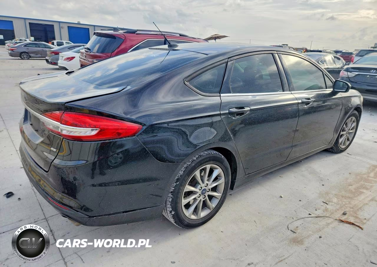 2017 Ford Fusion Se VIN:3FA6P0H76HR150204 - 3