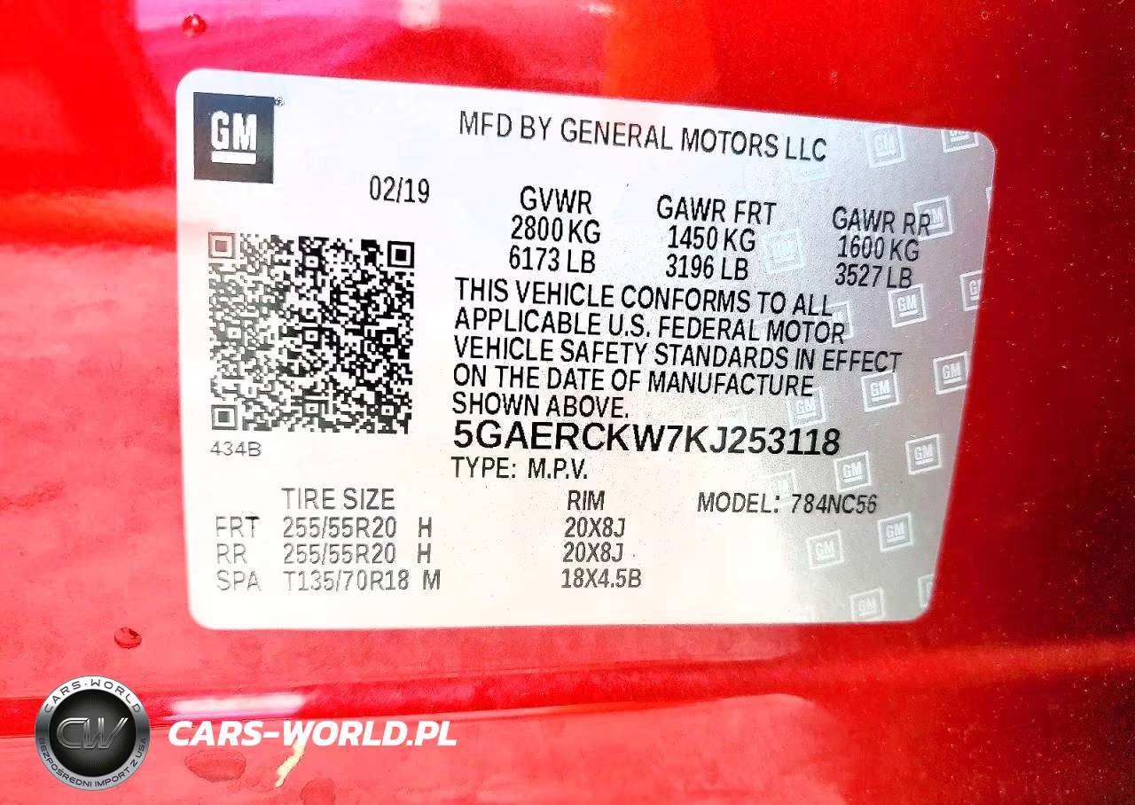 2019 Buick Enclave Premium VIN:5GAERCKW7KJ253118 - 13