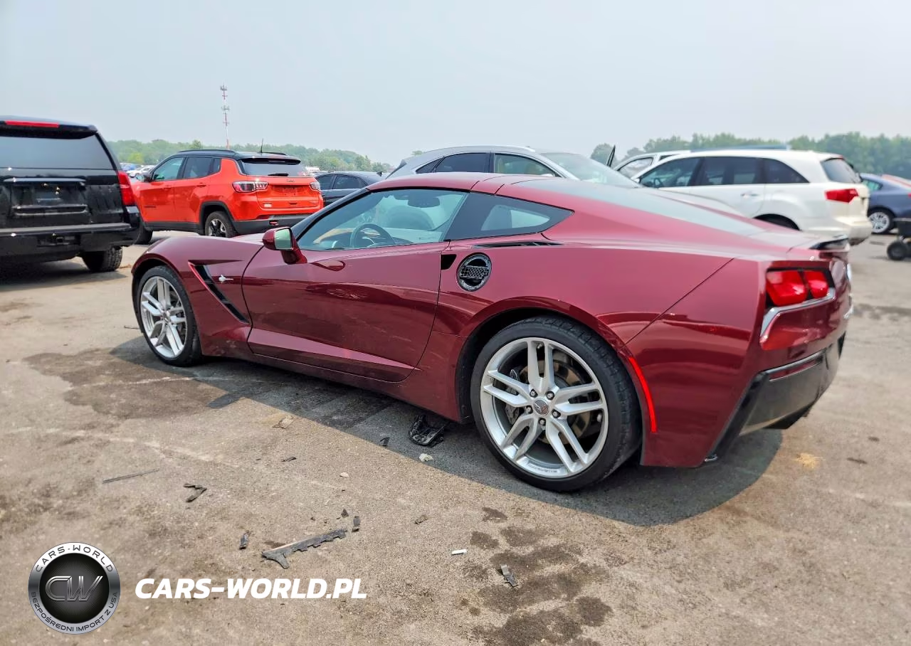 2019 Chevrolet Corvette Stingray 2Lt VIN:1G1YD2D73K5122151 - 2