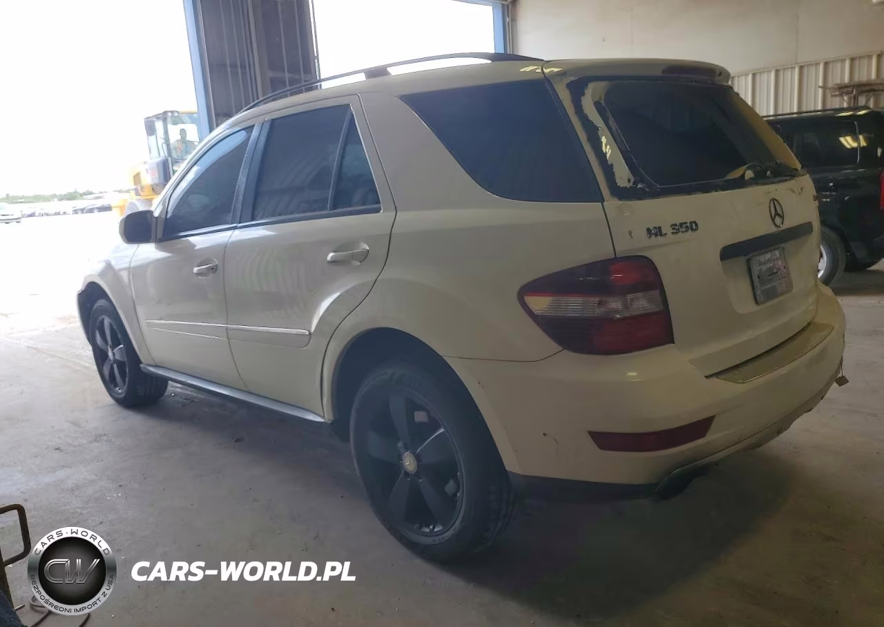 2009 Mercedes-Benz Ml 350 VIN:4JGBB86EX9A524800 - 2