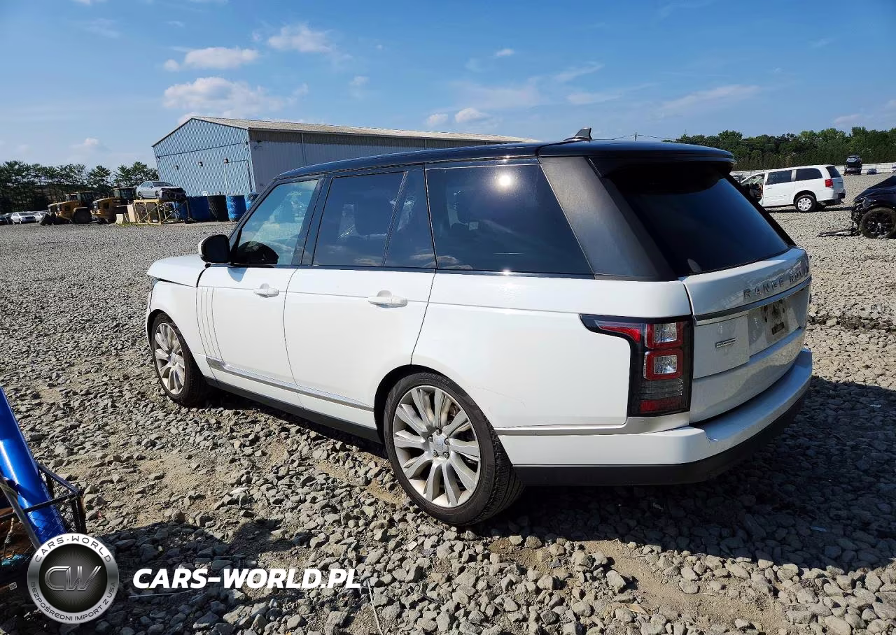 2016 Land Rover Range Rover Supercharged VIN:SALGS2EF5GA298981 - 2