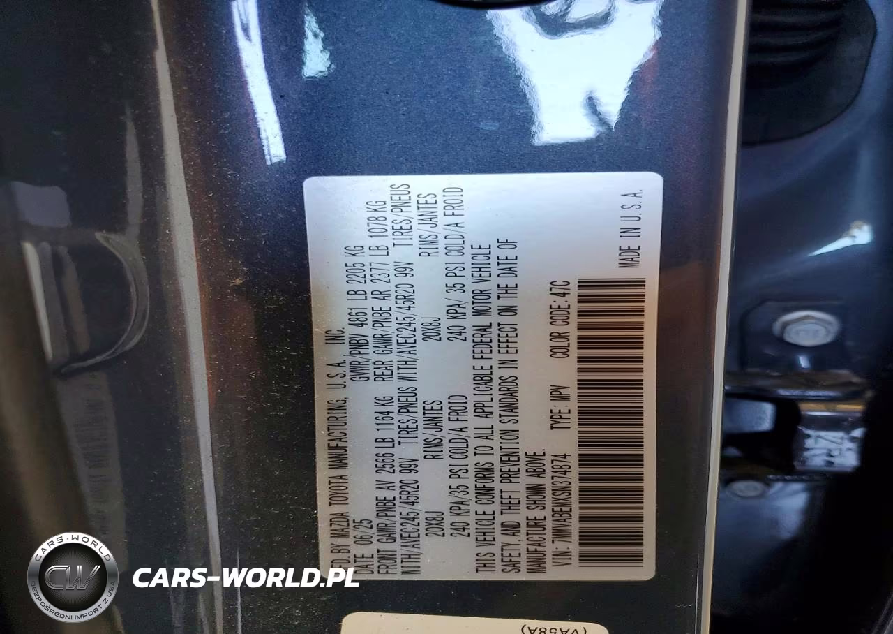 2025 Mazda Cx-50 Premium Plus VIN:7MMVABEMXSN374874 - 14