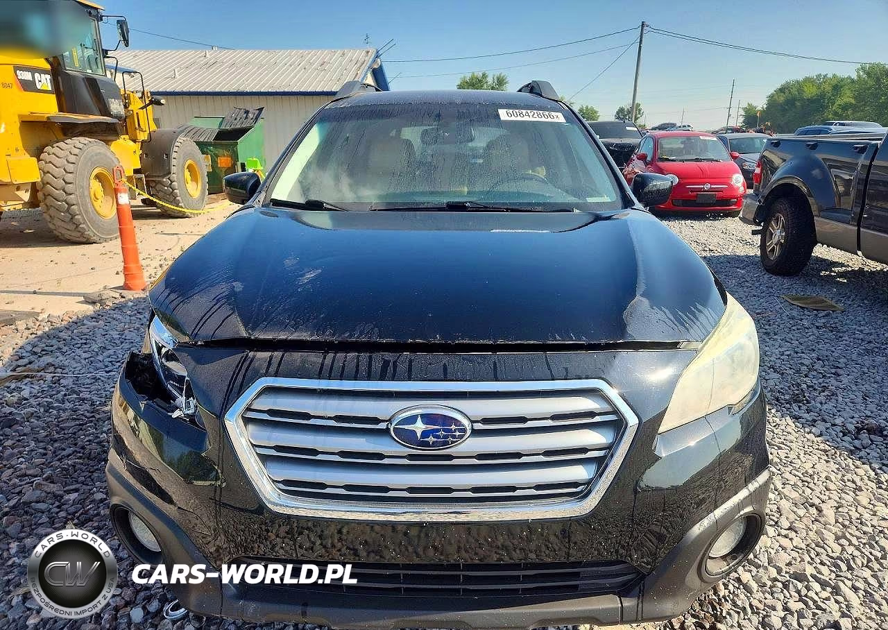 2015 Subaru Outback 2.5I Premium VIN:4S4BSBCCXF3215814 - 5