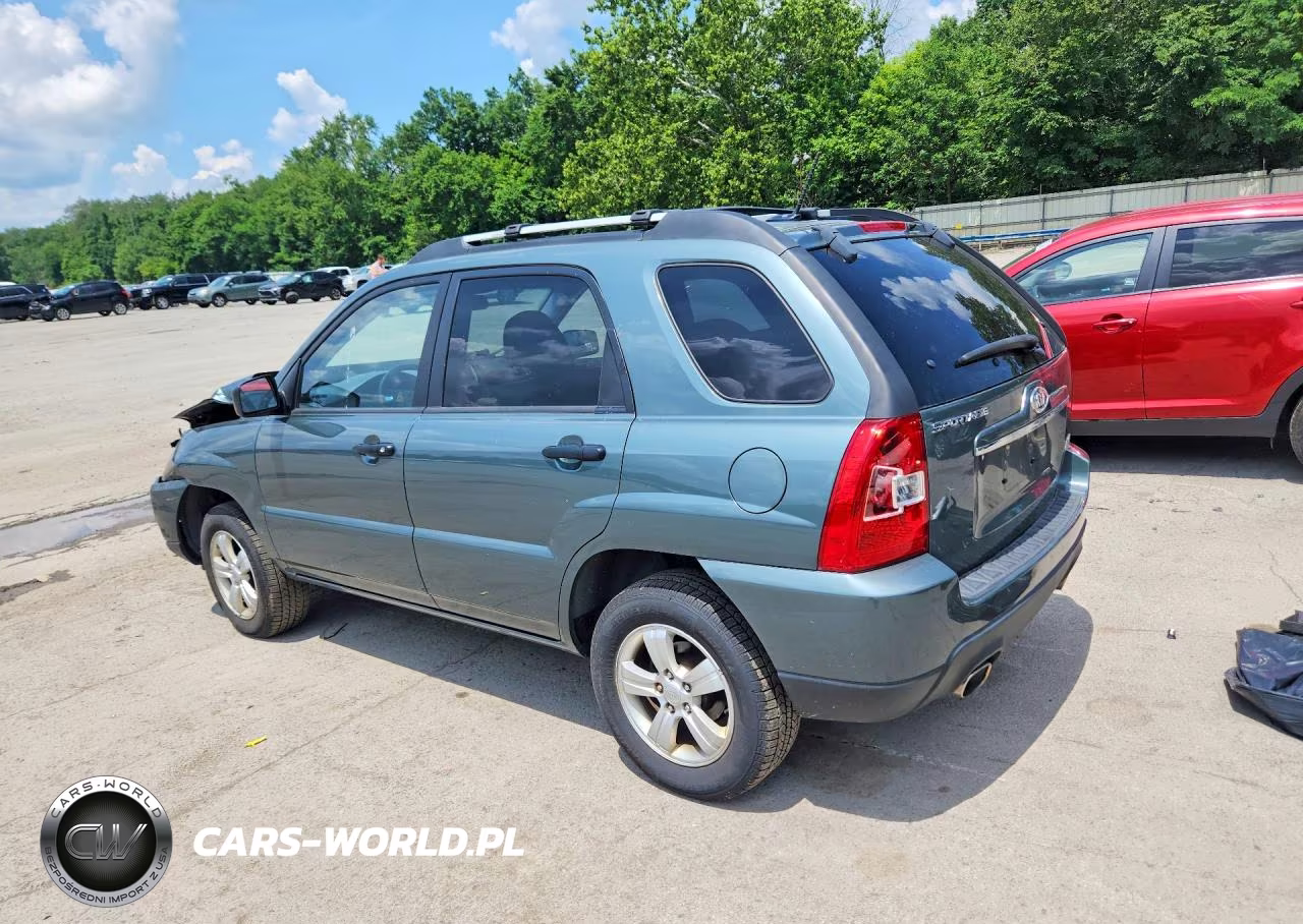 2010 Kia Sportage Lx VIN:KNDKG3A47A7667521 - 2