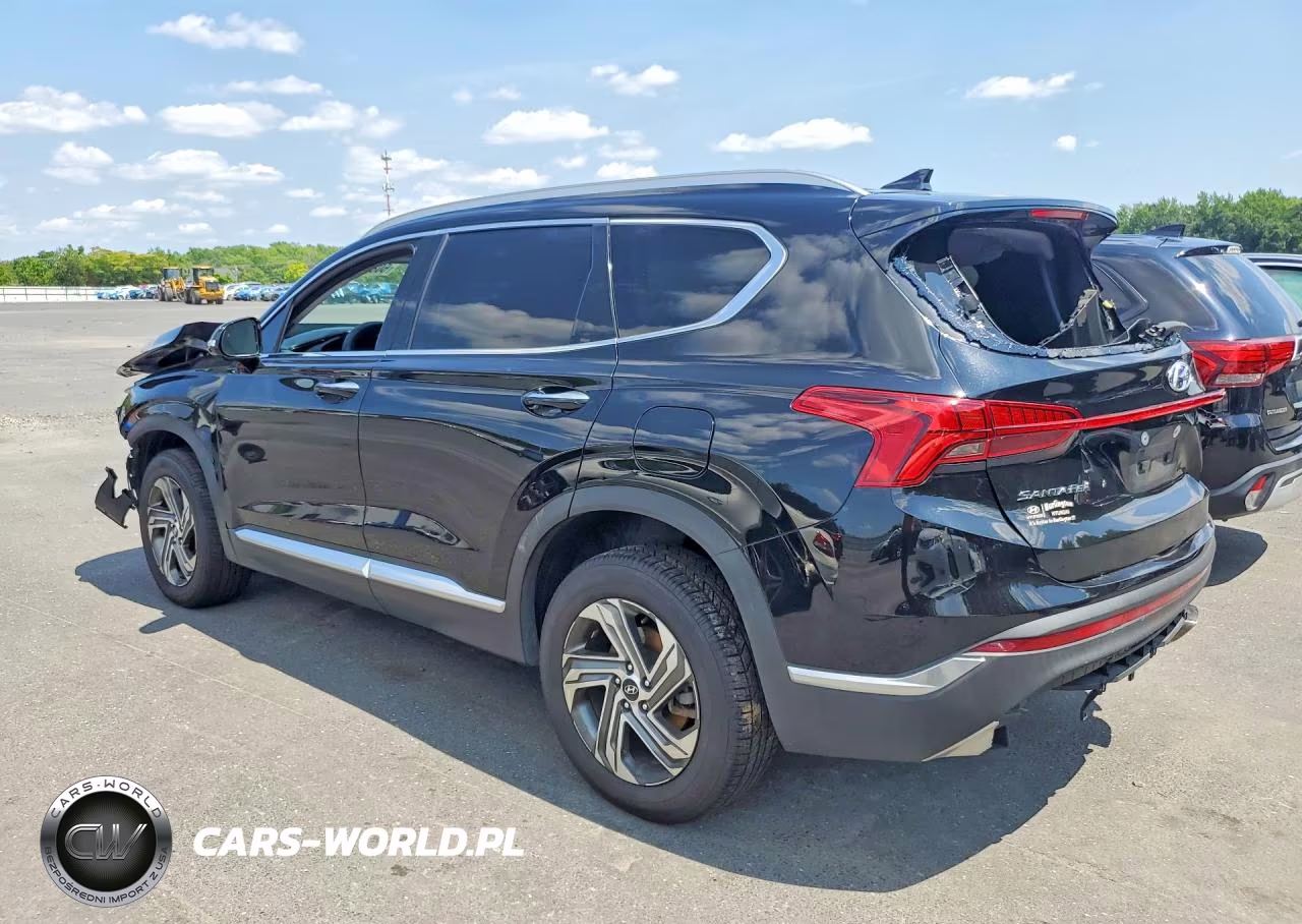 2021 Hyundai Santa Fe Sel VIN:5NMS6DAJ2MH348474 - 2