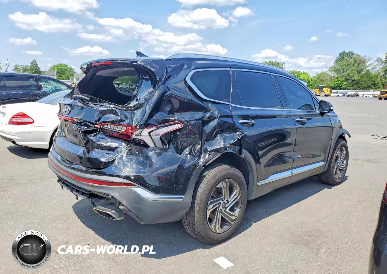 2021 Hyundai Santa Fe Sel VIN:5NMS6DAJ2MH348474 - 3