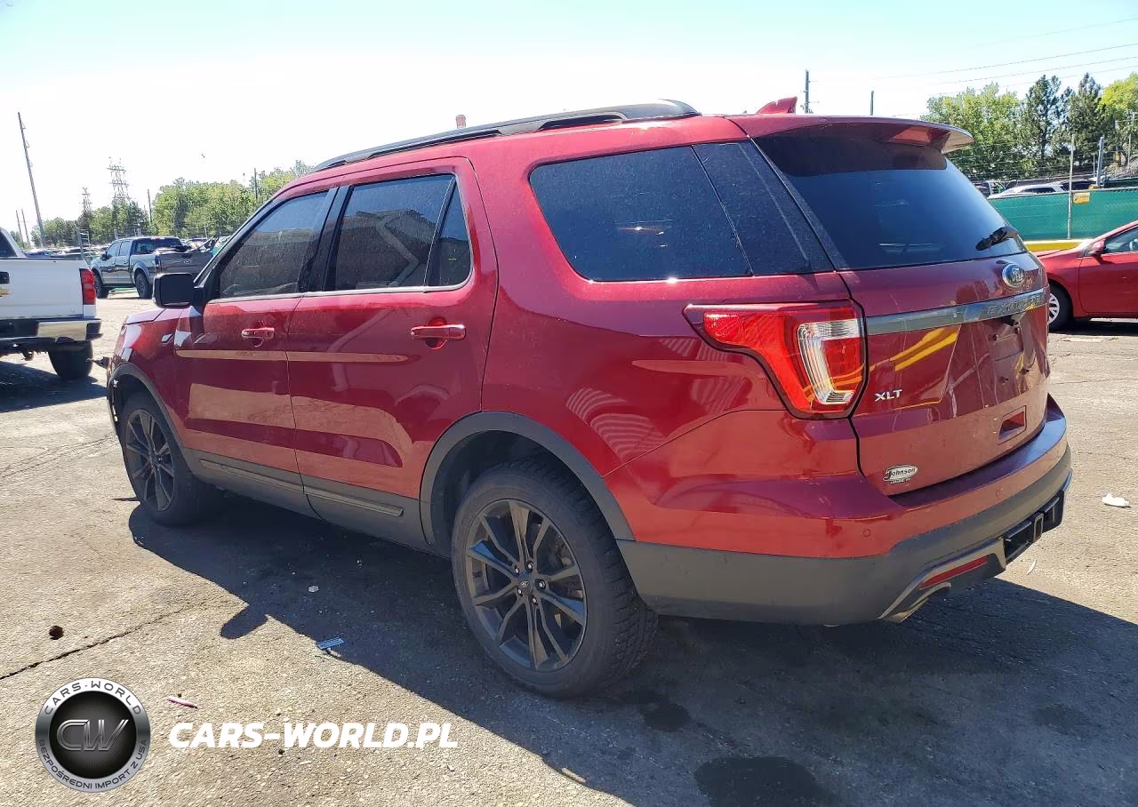 2017 Ford Explorer Xlt VIN:1FM5K8D80HGA91669 - 2