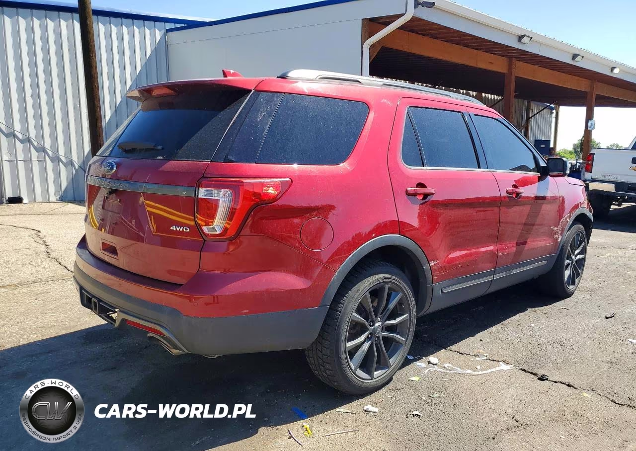 2017 Ford Explorer Xlt VIN:1FM5K8D80HGA91669 - 3