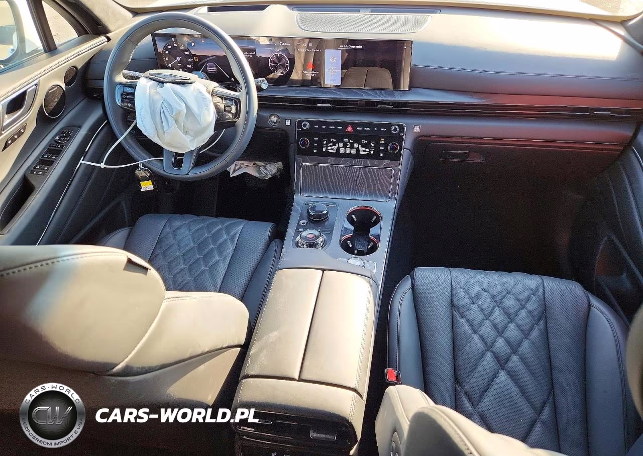 2026 Genesis Gv80 Prestige Black VIN:KMUHCESC4TU306076 - 8