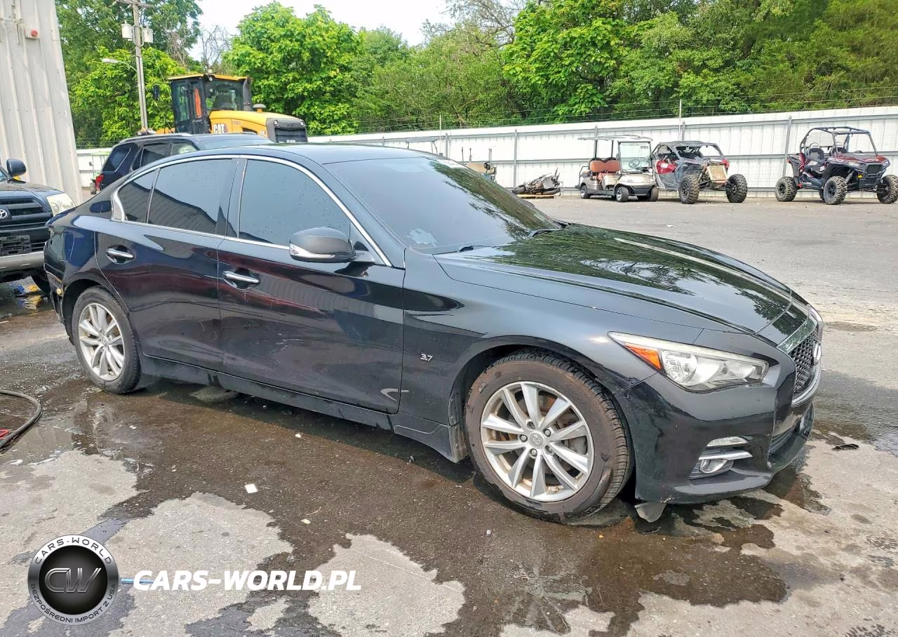2015 Infiniti Q50 Premium VIN:JN1BV7AR5FM404674 - 4