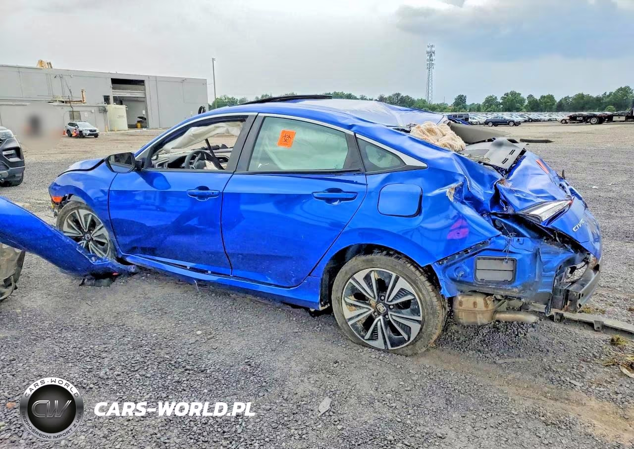 2017 Honda Civic Ex VIN:19XFC1E35HE019592 - 2