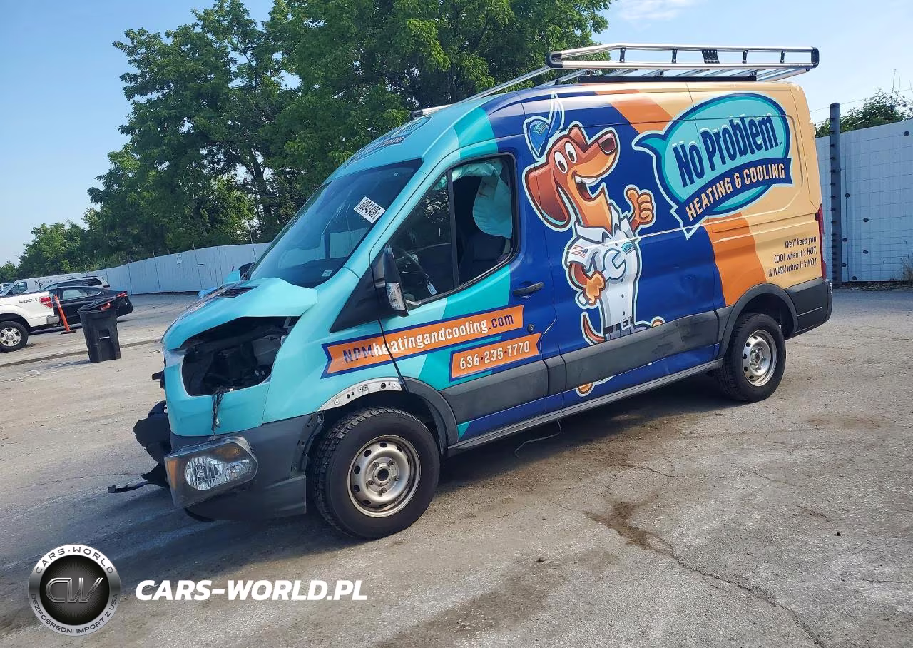 2021 Ford Transit T-250 VIN:1FTBR1C88MKA02921 - 1