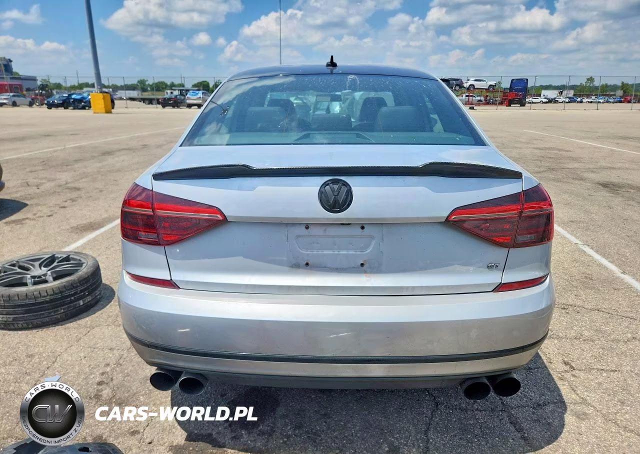 2018 Volkswagen Passat Gt VIN:1VWJM7A34JC039682 - 6