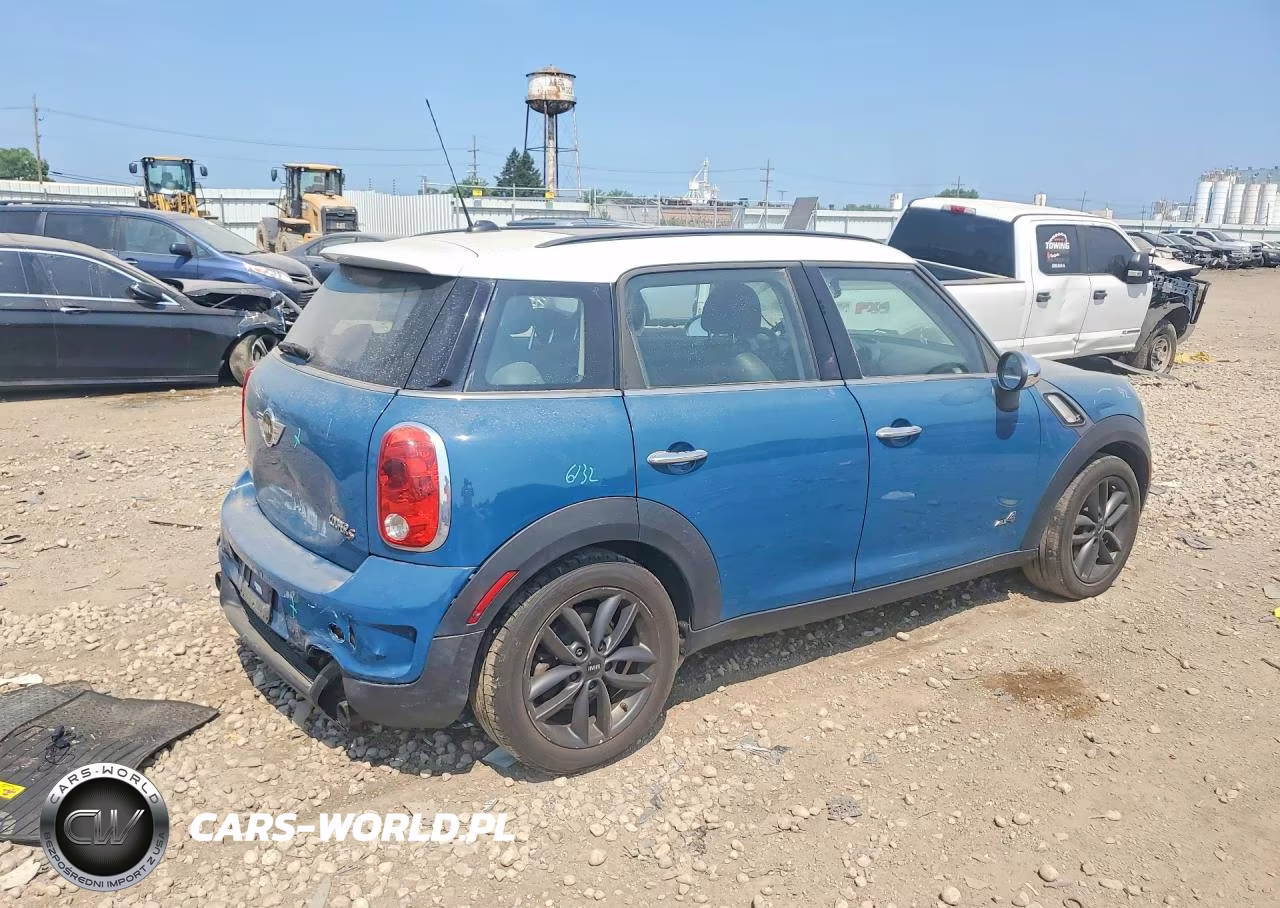 2012 Mini Cooper S Countryman VIN:WMWZC5C53CWL64074 - 3