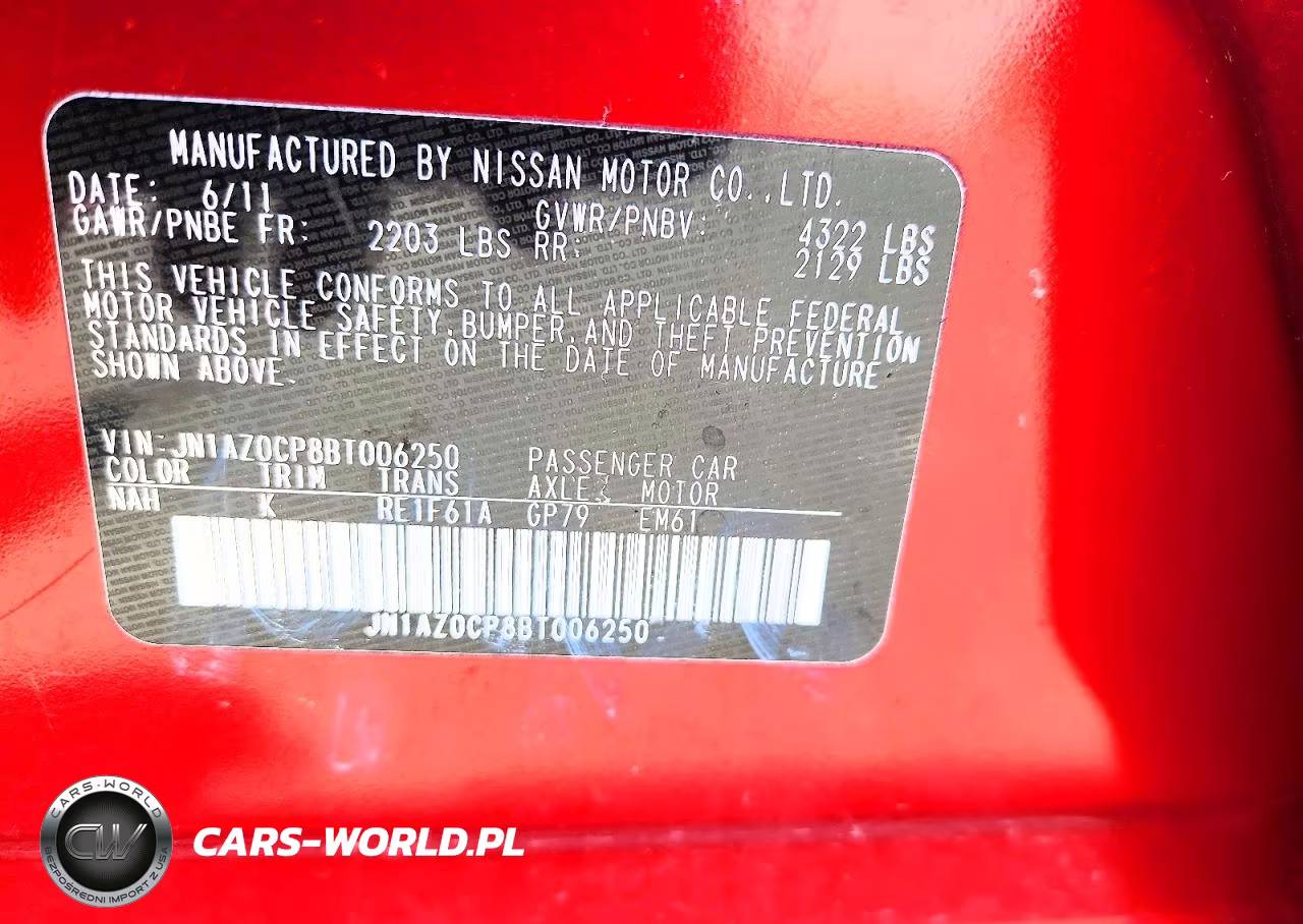 2011 Nissan Leaf Sv VIN:JN1AZ0CP8BT006250 - 12