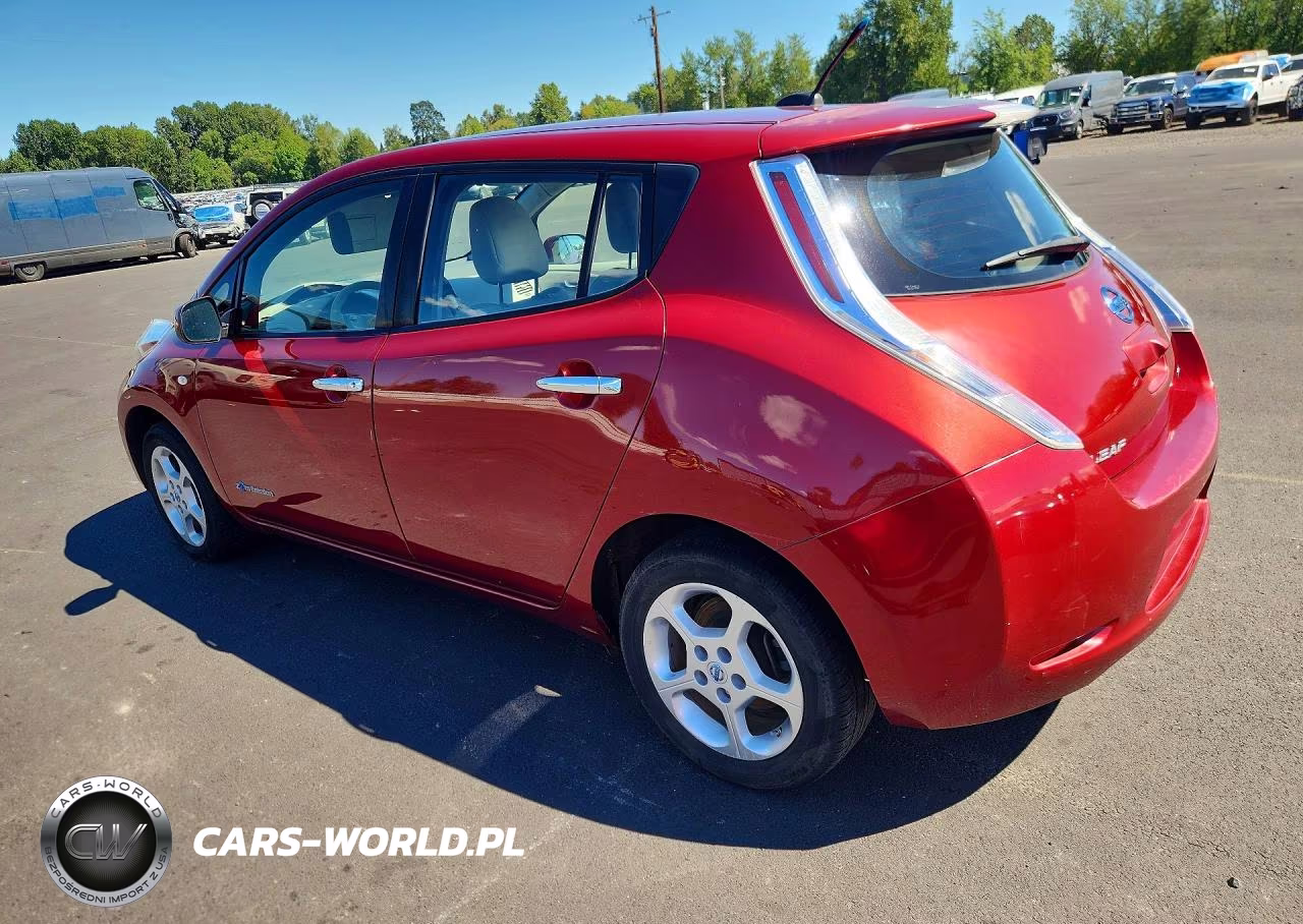 2011 Nissan Leaf Sv VIN:JN1AZ0CP8BT006250 - 2