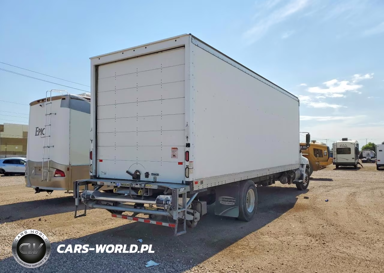 2019 Hino 268 Box Truck VIN:5PVNJ8JV9K4S73641 - 3