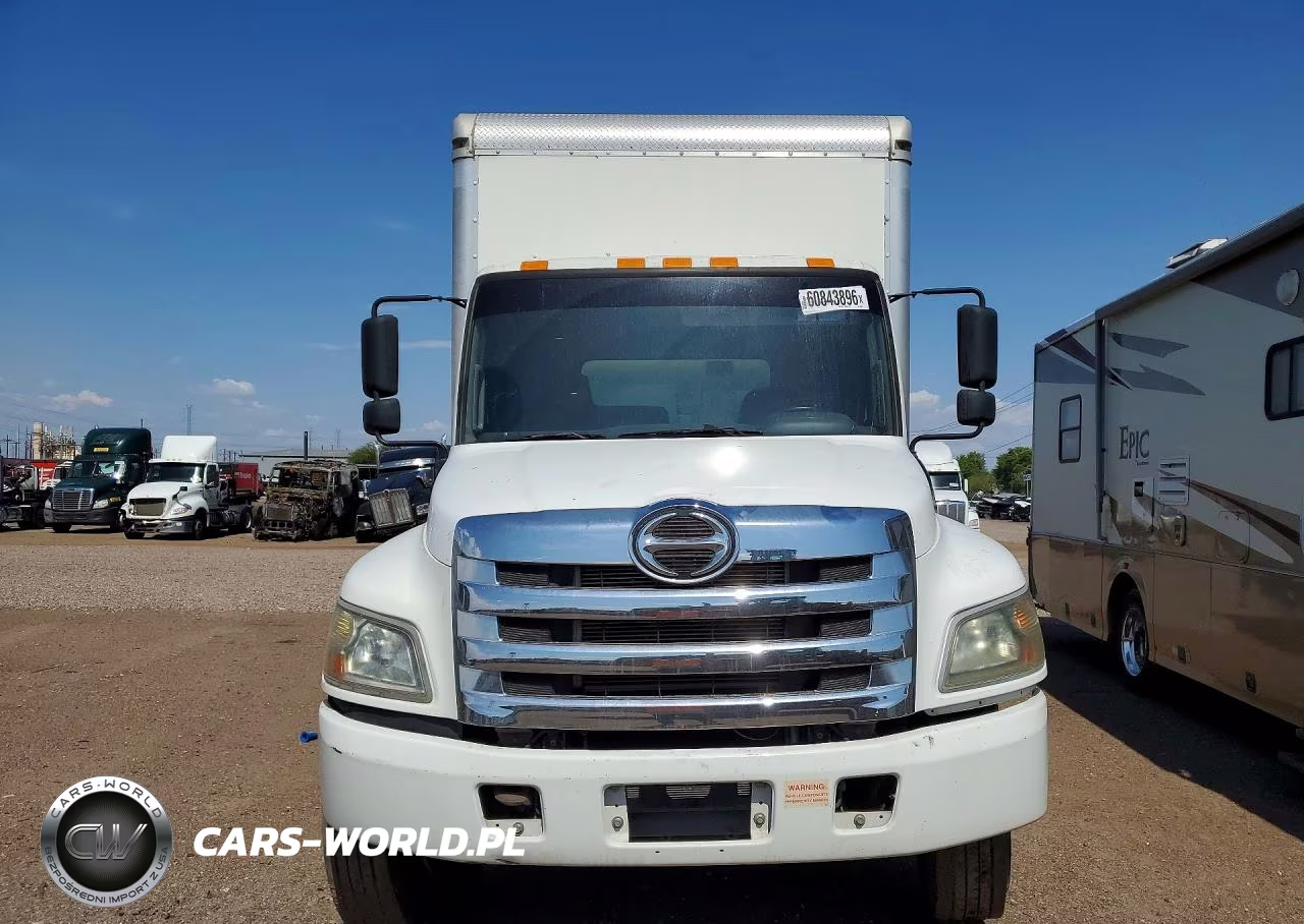 2019 Hino 268 Box Truck VIN:5PVNJ8JV9K4S73641 - 5