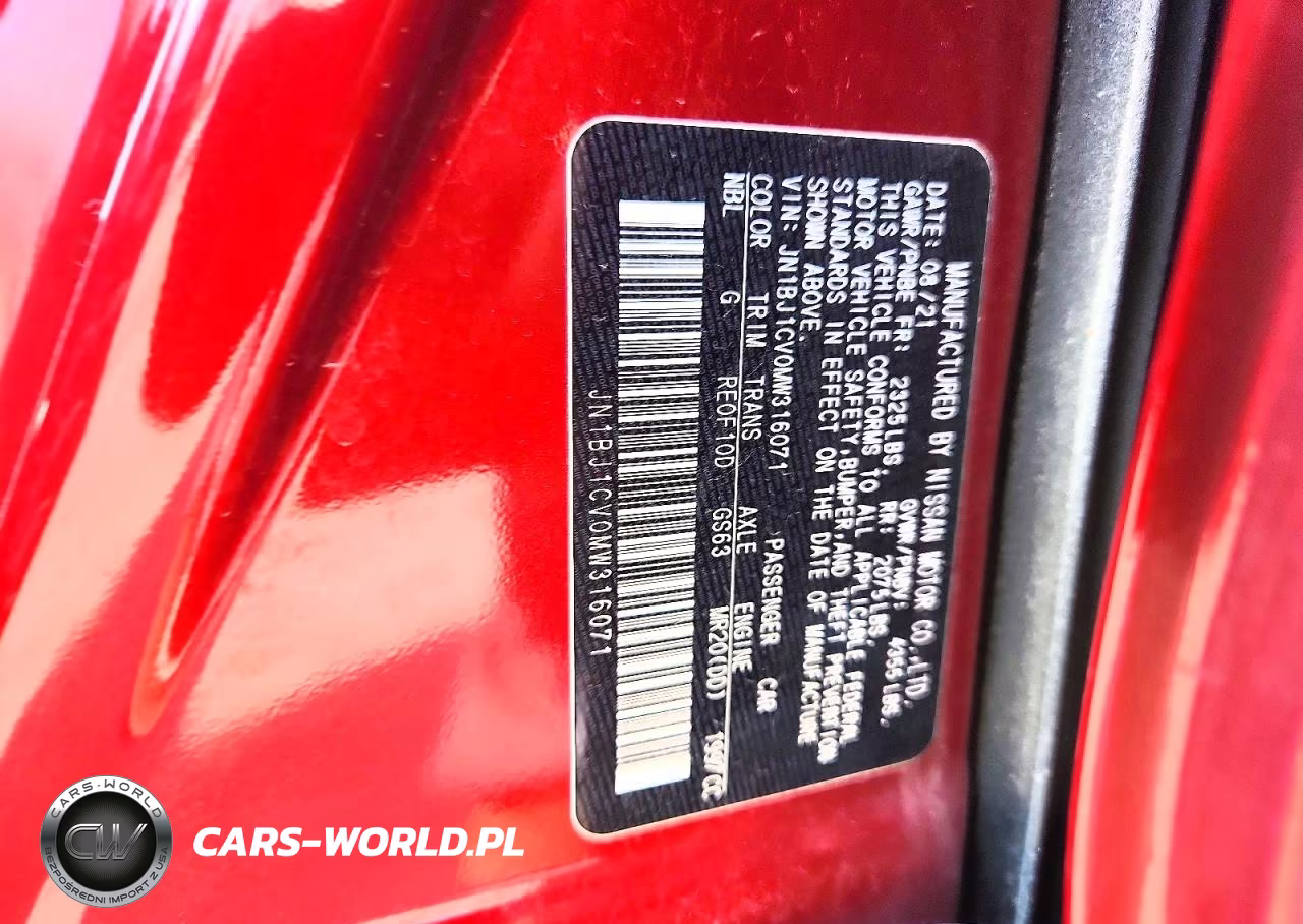 2021 Nissan Rogue Sport Sl VIN:JN1BJ1CV0MW316071 - 13