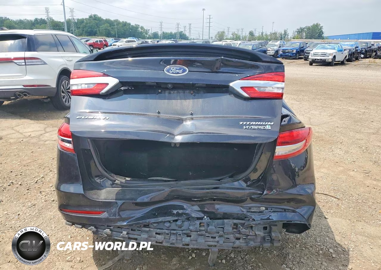 2019 Ford Fusion Titanium VIN:3FA6P0RU6KR131065 - 6