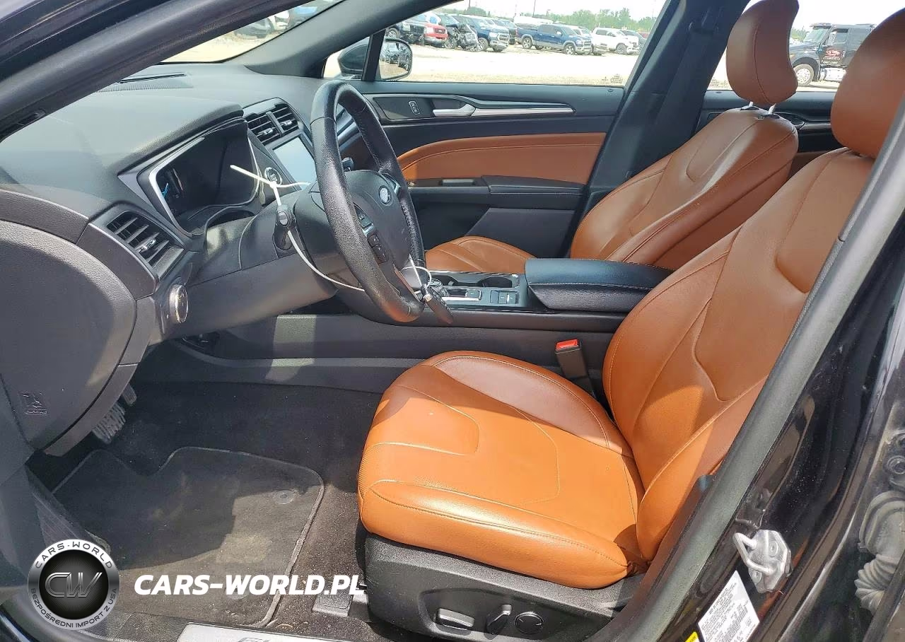 2019 Ford Fusion Titanium VIN:3FA6P0RU6KR131065 - 7