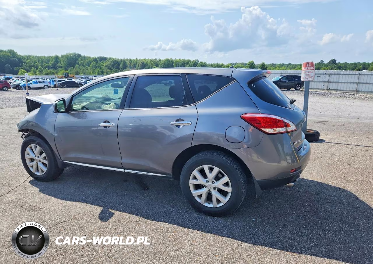 2013 Nissan Murano S VIN:JN8AZ1MU6DW207724 - 2