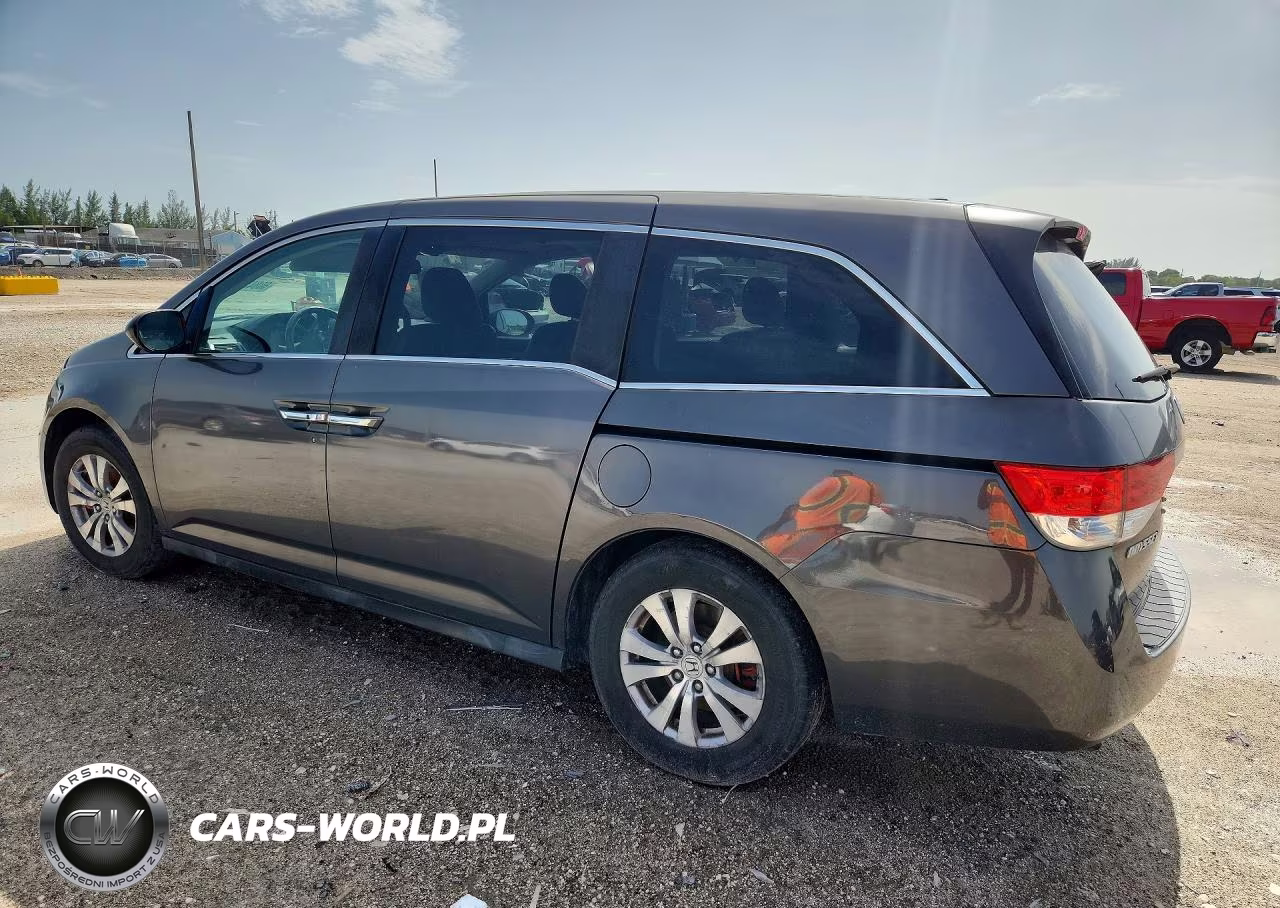2014 Honda Odyssey Exl VIN:5FNRL5H61EB039578 - 2