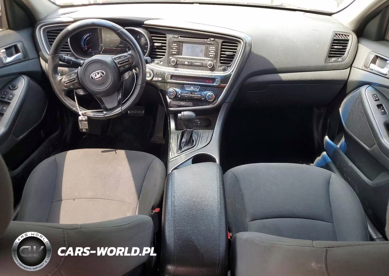 2015 Kia Optima Hybrid VIN:KNAGM4AD4F5082559 - 8