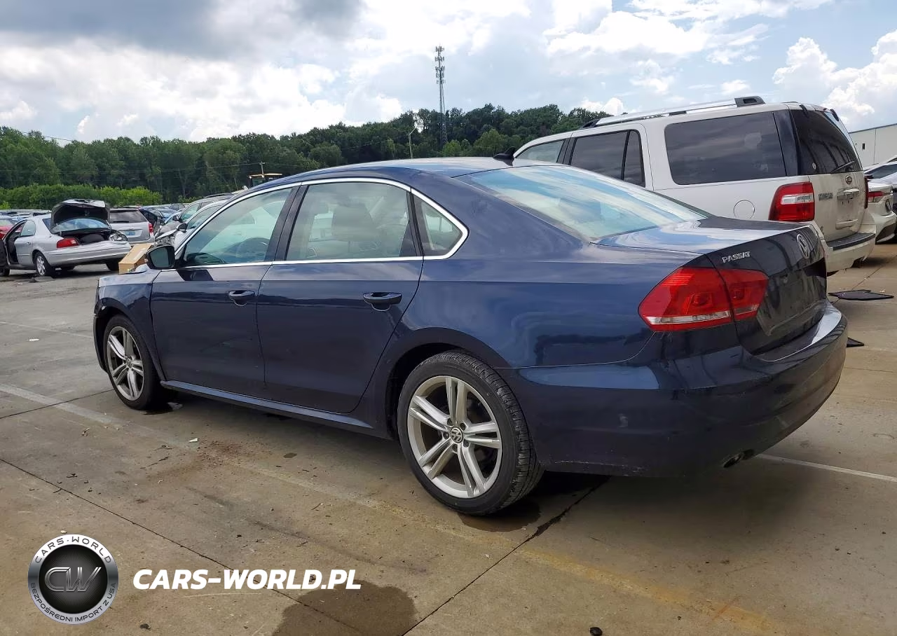 2015 Volkswagen Passat Se VIN:1VWBV7A3XFC051327 - 2