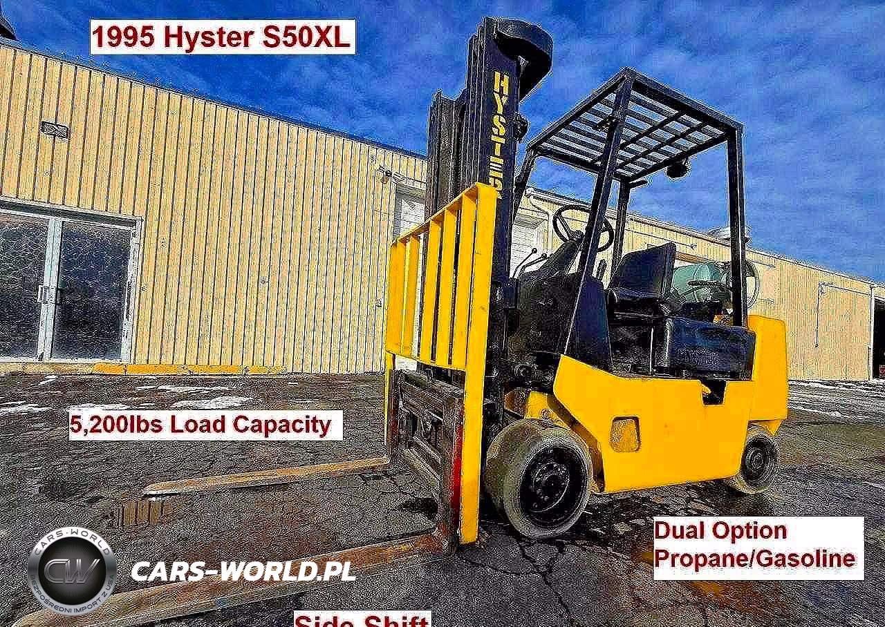 1995 Hyster S50Xl 5,200Lbs Load Capacity 8,300Lbs