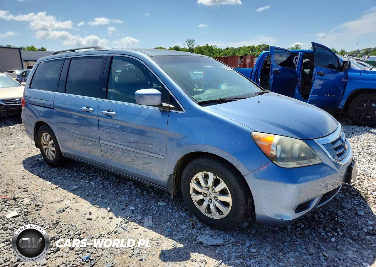 2009 Honda Odyssey Ex VIN:5FNRL38439B060103 - 4