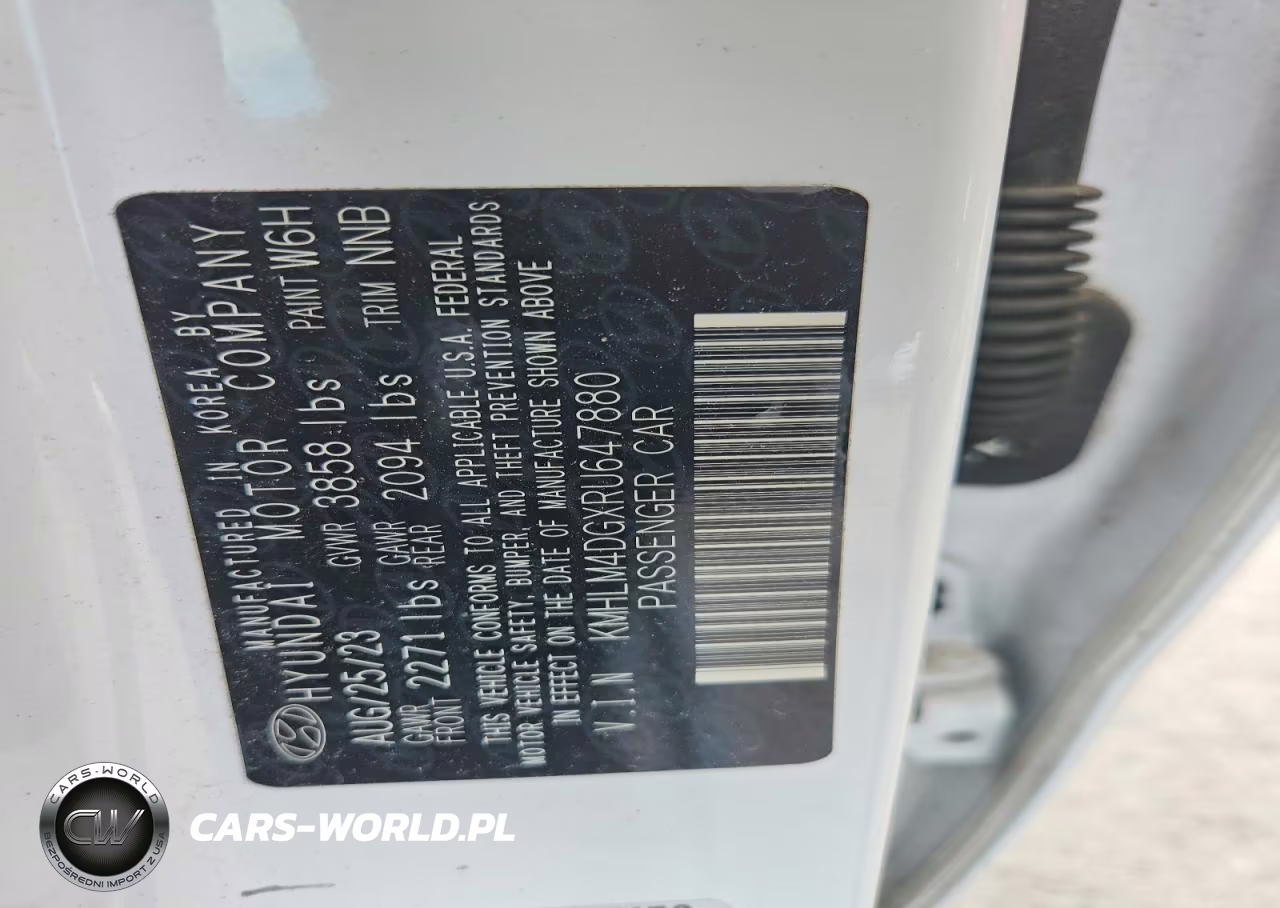 2024 Hyundai Elantra Sel VIN:KMHLM4DGXRU647880 - 13