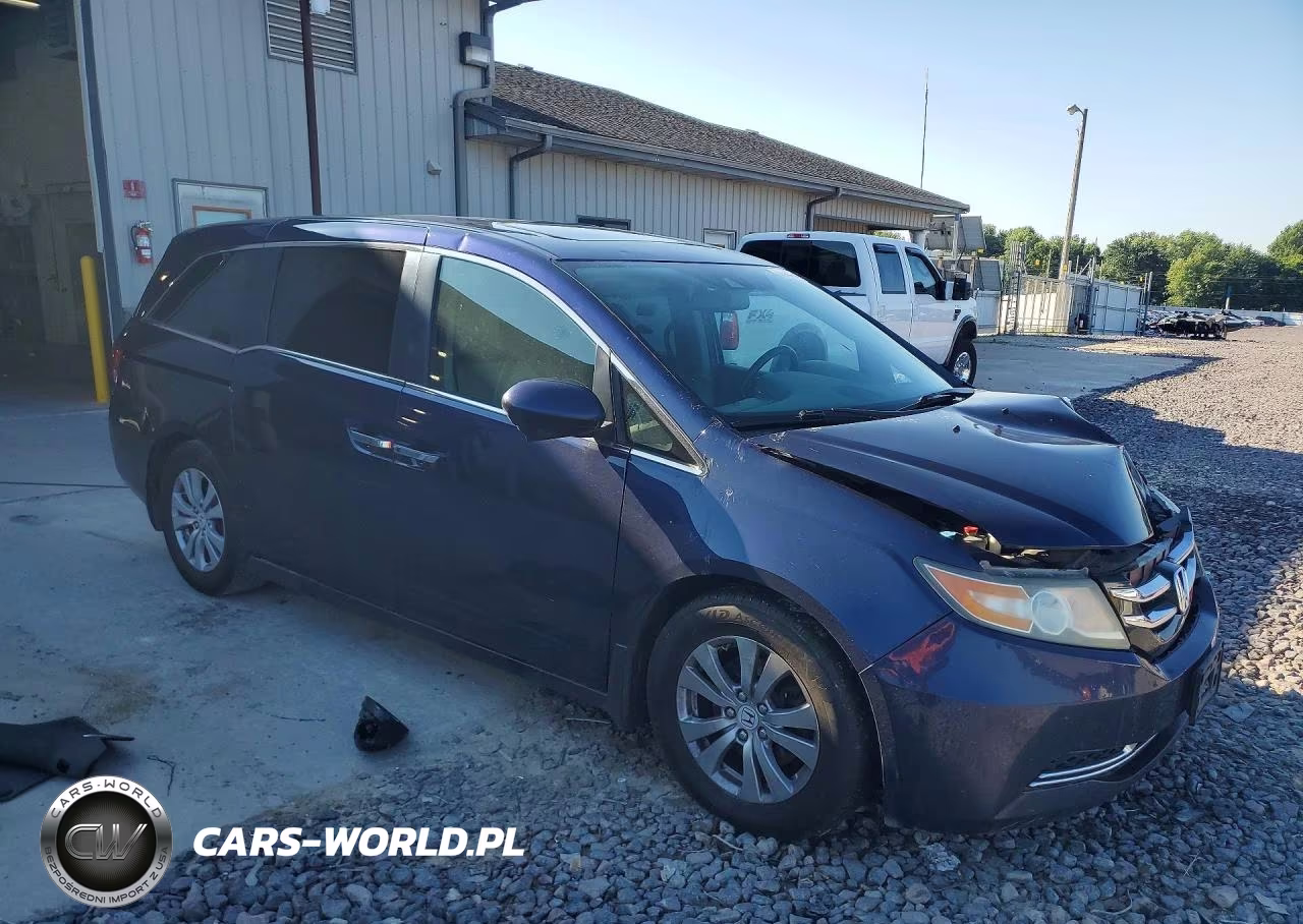 2017 Honda Odysssey VIN:5FNRL5H69HB001391 - 4