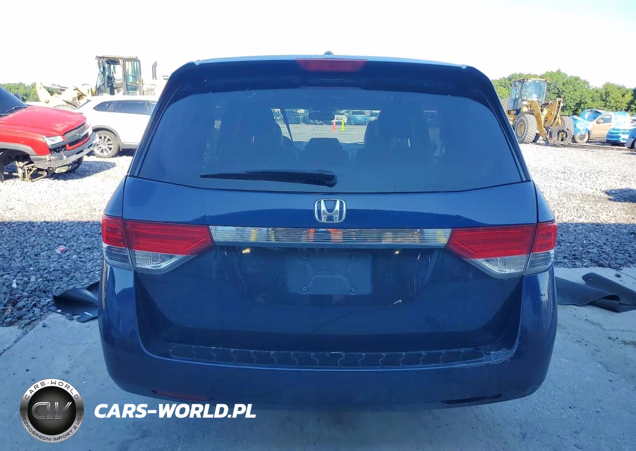2017 Honda Odysssey VIN:5FNRL5H69HB001391 - 6