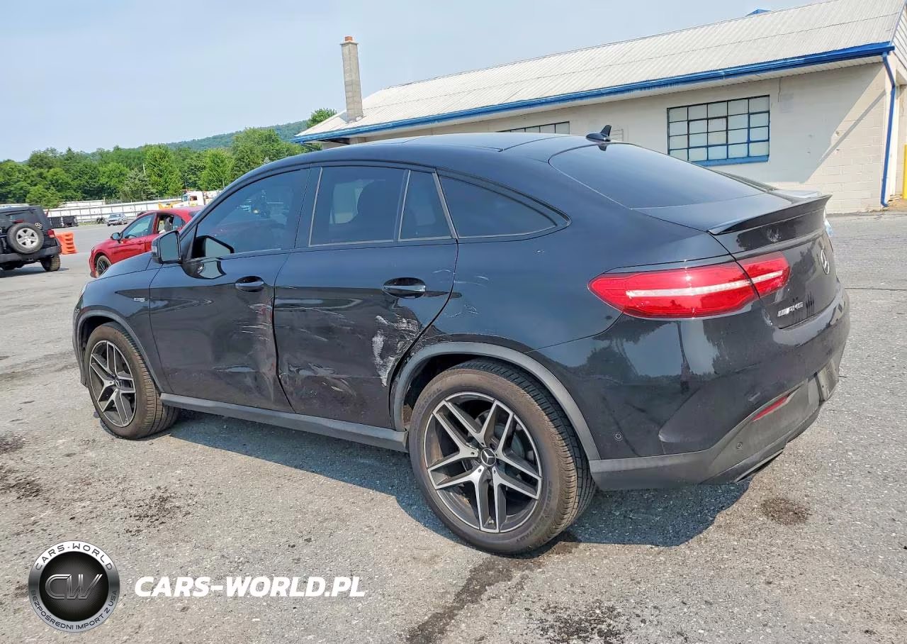 2018 Mercedes-Benz Gle Coupe 43 Amg VIN:4JGED6EB3JA091067 - 2
