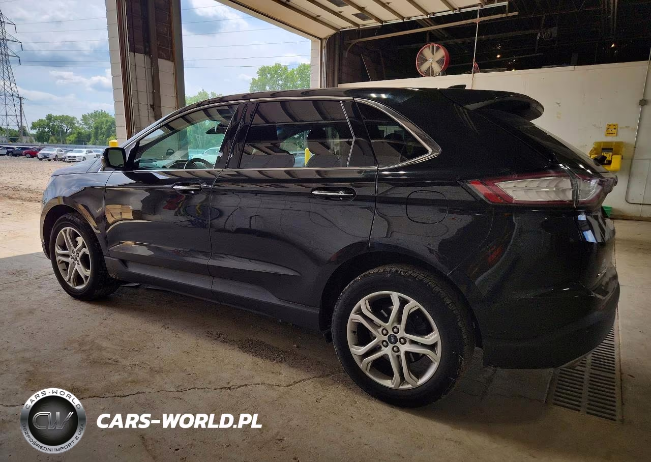 2015 Ford Edge Titanium VIN:2FMPK4K87FBB19931 - 2