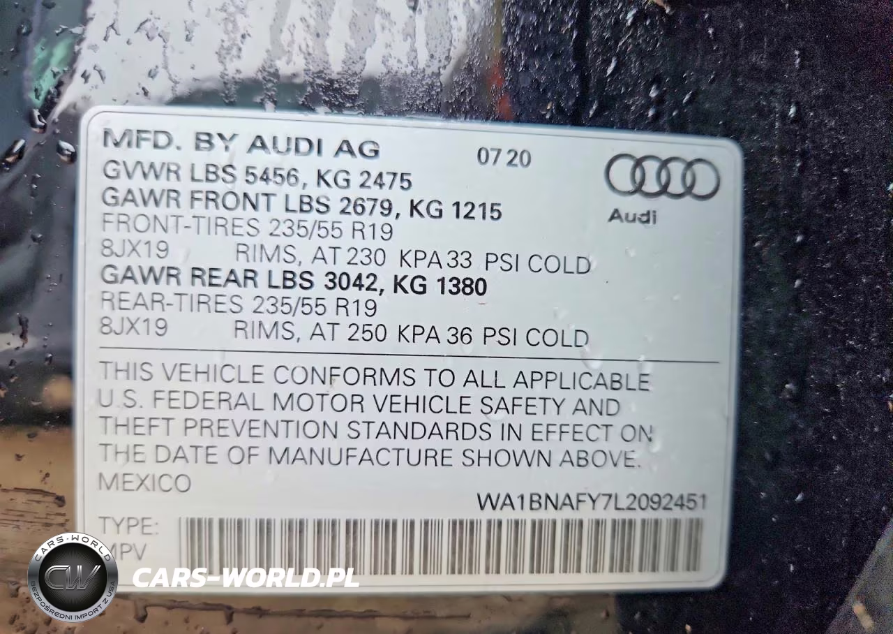2020 Audi Q5 Premium Plus VIN:WA1BNAFY7L2092451 - 12