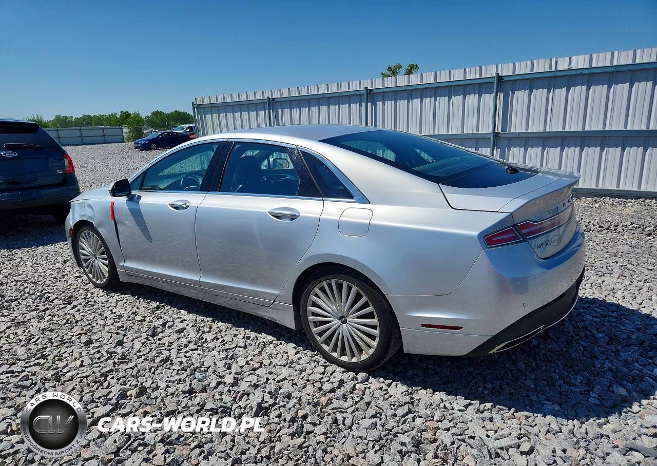 2017 Lincoln Mkz Reserve VIN:3LN6L5E90HR606301 - 2