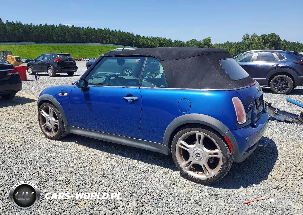 2005 Mini Cooper S VIN:WMWRH33415TF80638 - 2