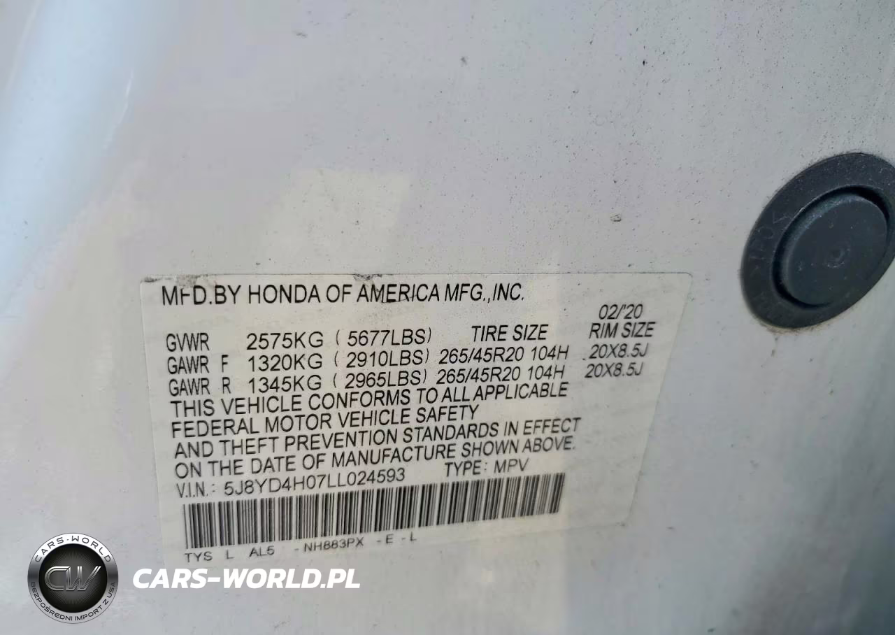 2020 Acura Mdx A-Spec VIN:5J8YD4H07LL024593 - 13