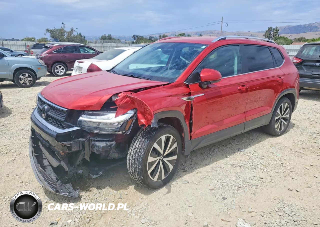 2022 Volkswagen Taos Se VIN:3VVYX7B23NM095391 - 1