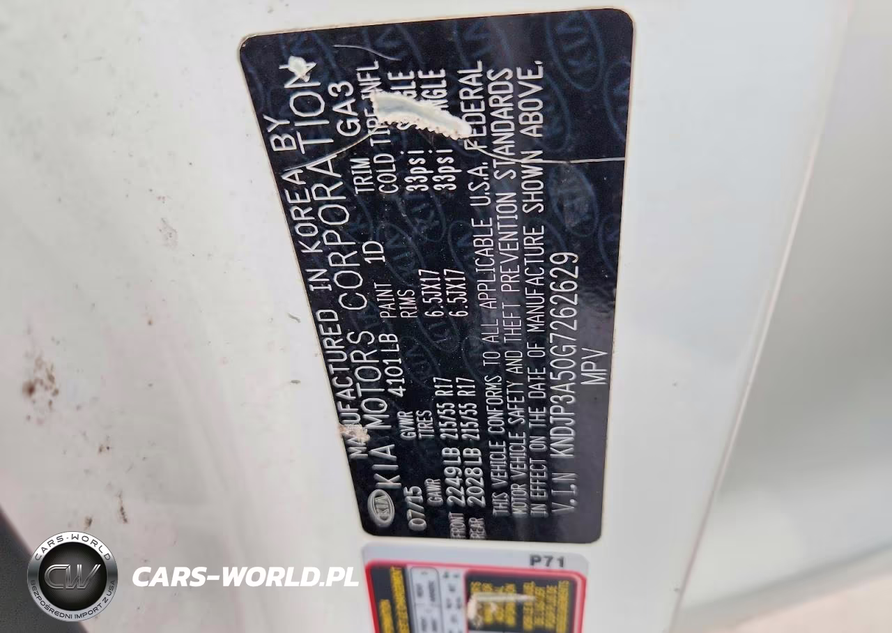 2016 Kia Soul + VIN:KNDJP3A50G7262629 - 13