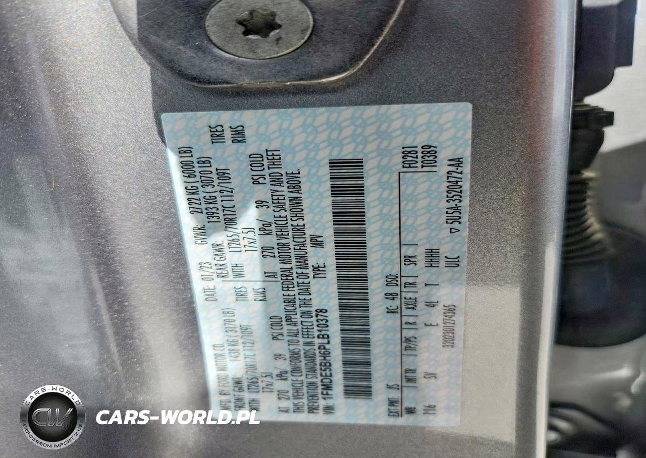 2023 Ford Bronco Base VIN:1FMDE5BH6PLB10378 - 14