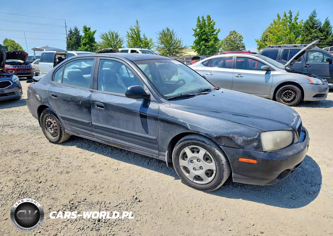 2003 Hyundai Elantra Gls VIN:KMHDN45D93U584297 - 4
