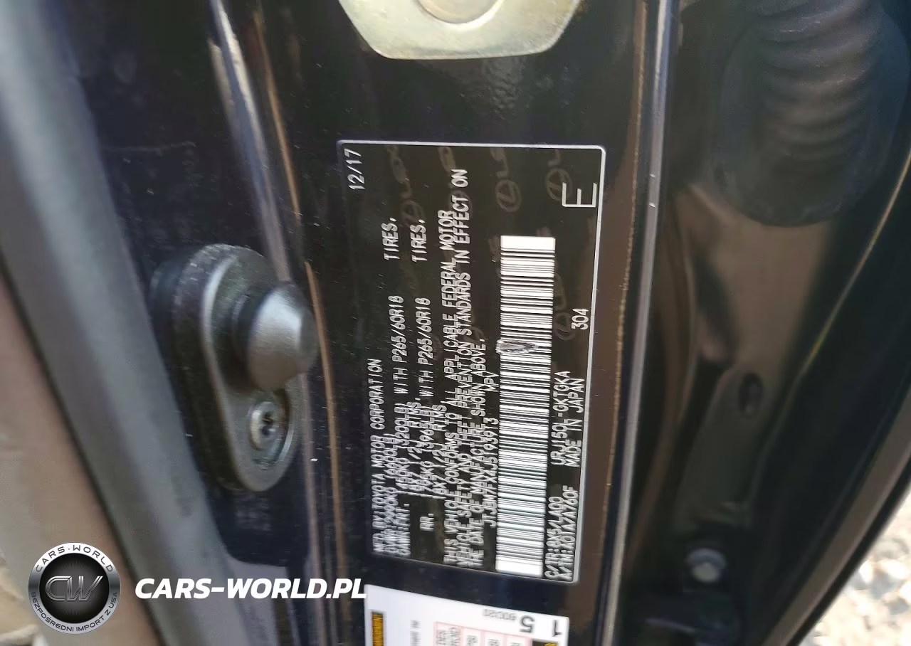 2018 Lexus Gx 460 VIN:JTJBM7FX4J5193913 - 13